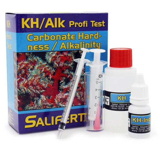 Salifert KH-Alcalinité Test Kit - Contrôle essentiel pour la stabilité de votre récif