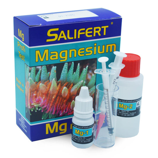 Salifert Magnesium Test Kit for measuring and stabilizing magnesium in reef aquariums