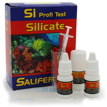 Salifert Silicate Test Kit for monitoring silicates in reef and freshwater aquariums