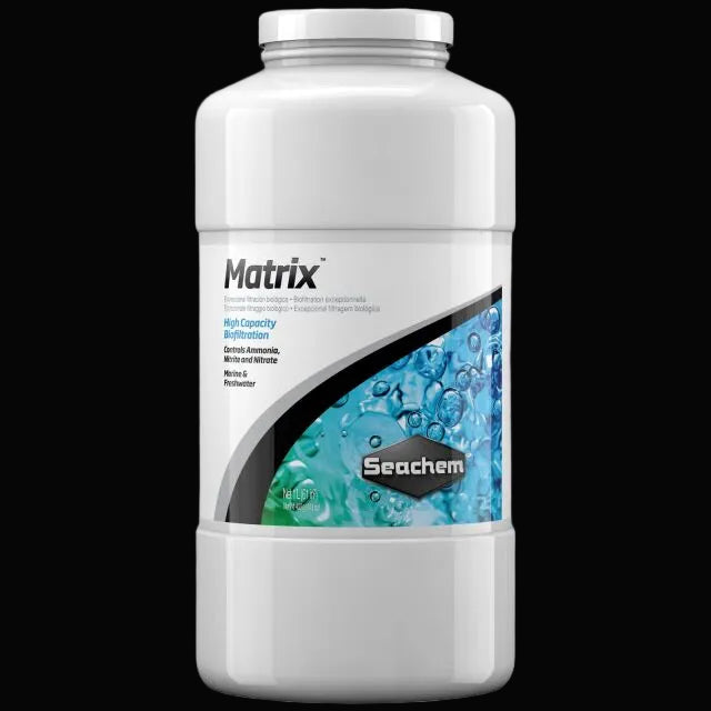 Seachem MatrixCarbon 250 ml charbon actif sphérique macroporeux aquarium récifal
