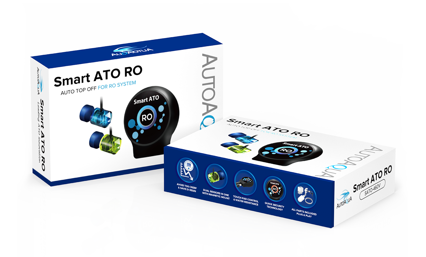 AutoAqua Smart ATO RO – Système de Remplissage Automatique pour Réservoir d’Eau Osmosée