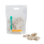 Sac de 2 kg de bases de boutures LittleFeet de Two Little Fishies, avec quelques bases sorties du sac