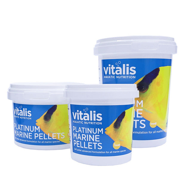 Vitalis Platinum Marine Pellets granules molles 1 mm nourriture tous poissons marins tropicaux