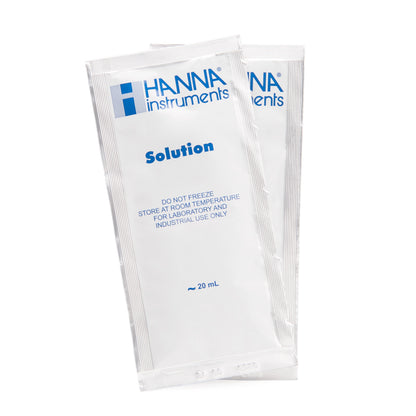 Hanna 35 ppt Salinity Calibration Solution Sachets - 20 ml - 25 pk