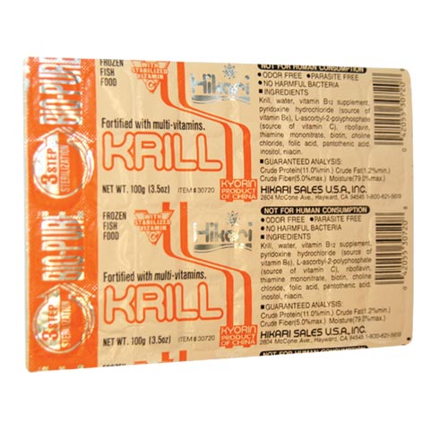 Hikari Bio-Pure Congelé Krill - Cubes - 3.5 oz