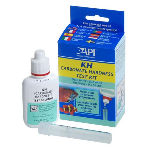 API KH-TEST KIT EAU DOUCE ET EAU SALÉE DURETÉ CARBONATÉ