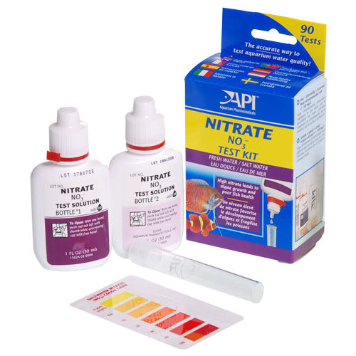 API TEST KIT NITRATE Eau Douce Eau Salée
