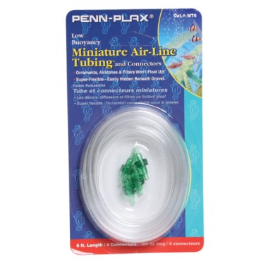 Penn Plax Miniature Airline Tubing - 6 ft