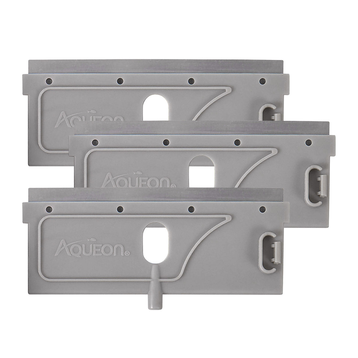 Aqueon ProScraper 3.0 - Lames de rechange en acier inoxydable Twist & Click