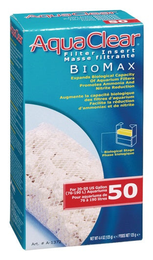AquaClear Masse filtrante Bio Max pour 50-200, 125 g (4,4 oz)