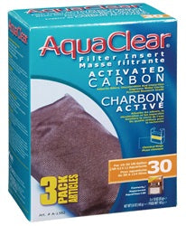 AquaClear Charbon activé pour 30-150, 165 g (5,8 oz), paquet de 3