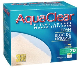 AquaClear Bloc de mousse filtrante pour 70-300, paquet de 3
