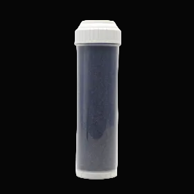 Cartouche DI résine rechargeable 10 pouces 2.5 pouces changement couleur 0 TDS RO/DI aquarium récifal
