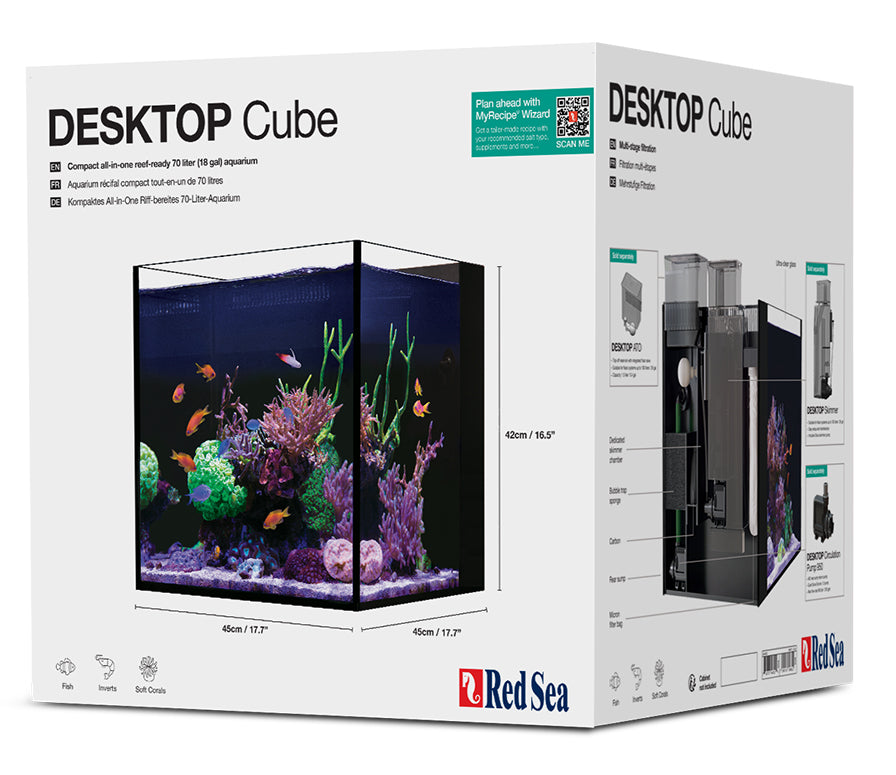 Red Sea DESKTOP Cube – Aquarium NANO Tout-en-Un
