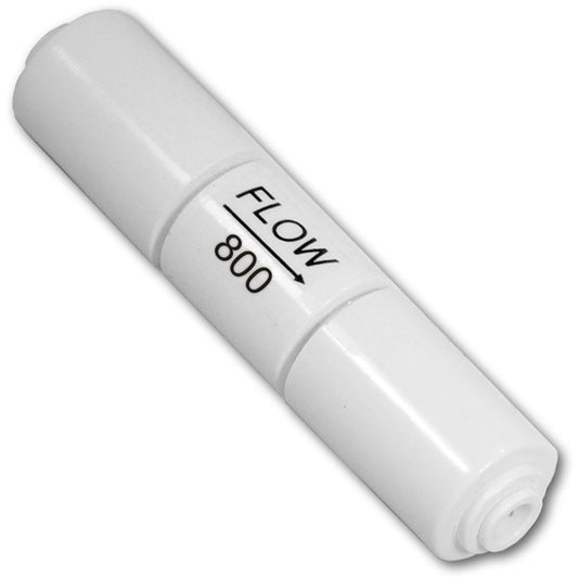 Limiteur de débit pour 100 GPD RO w- Quick-Connect Fittings