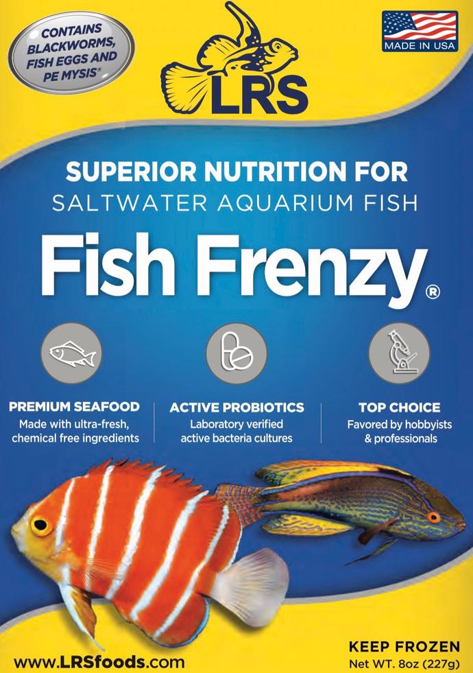 LRS FISHFRENZY Nourriture congelée (8OZ)