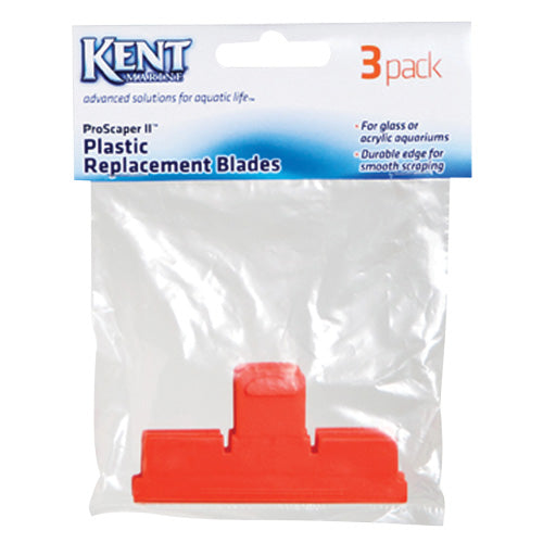 Kent PROSCRAPER II Lames Plastique Paquet de 3