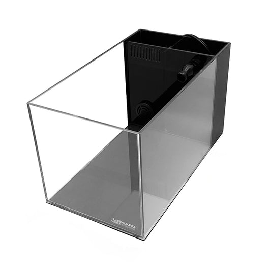 Lifegard Crystal 14gal Aquarium avec Filtre de coter Integrer
