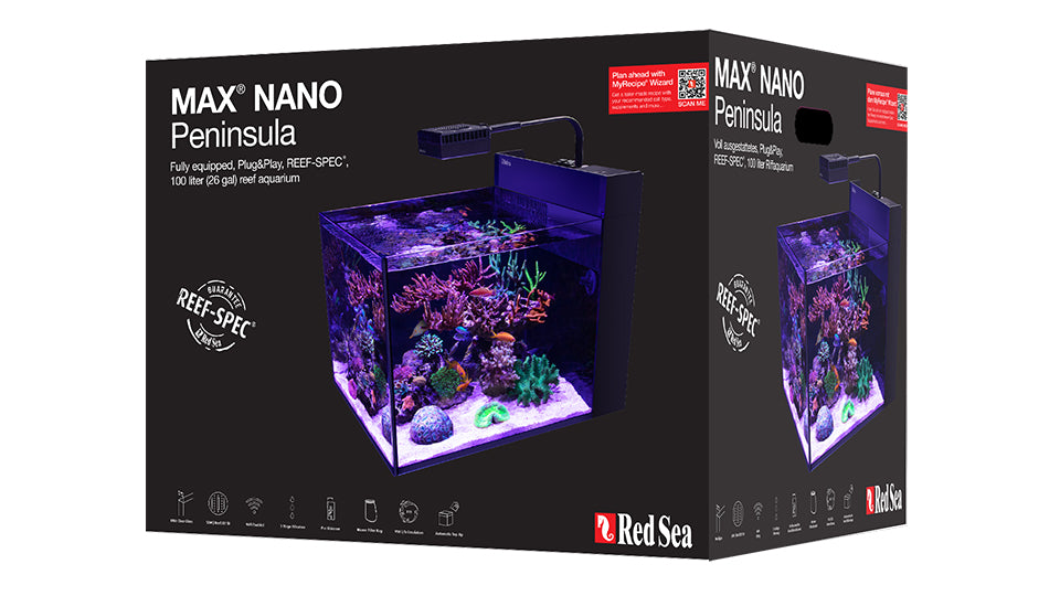 Red Sea Max Nano Peninsula G2 avec ReefLED50