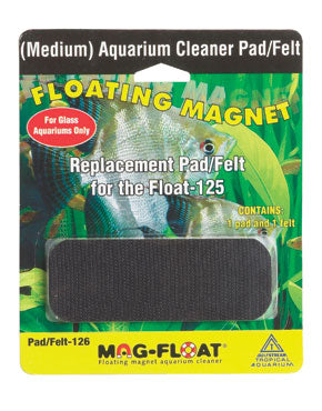 Mag-Float Replacement pad for 125 pour acrylic