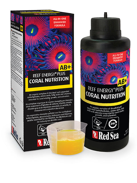Red Sea Reef Energy Plus AB+ (500ml) – Nutrition Tout-en-Un pour Coraux
