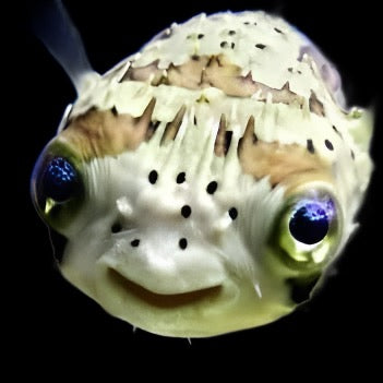 Diodon holocanthus (Porcupine Puffer)