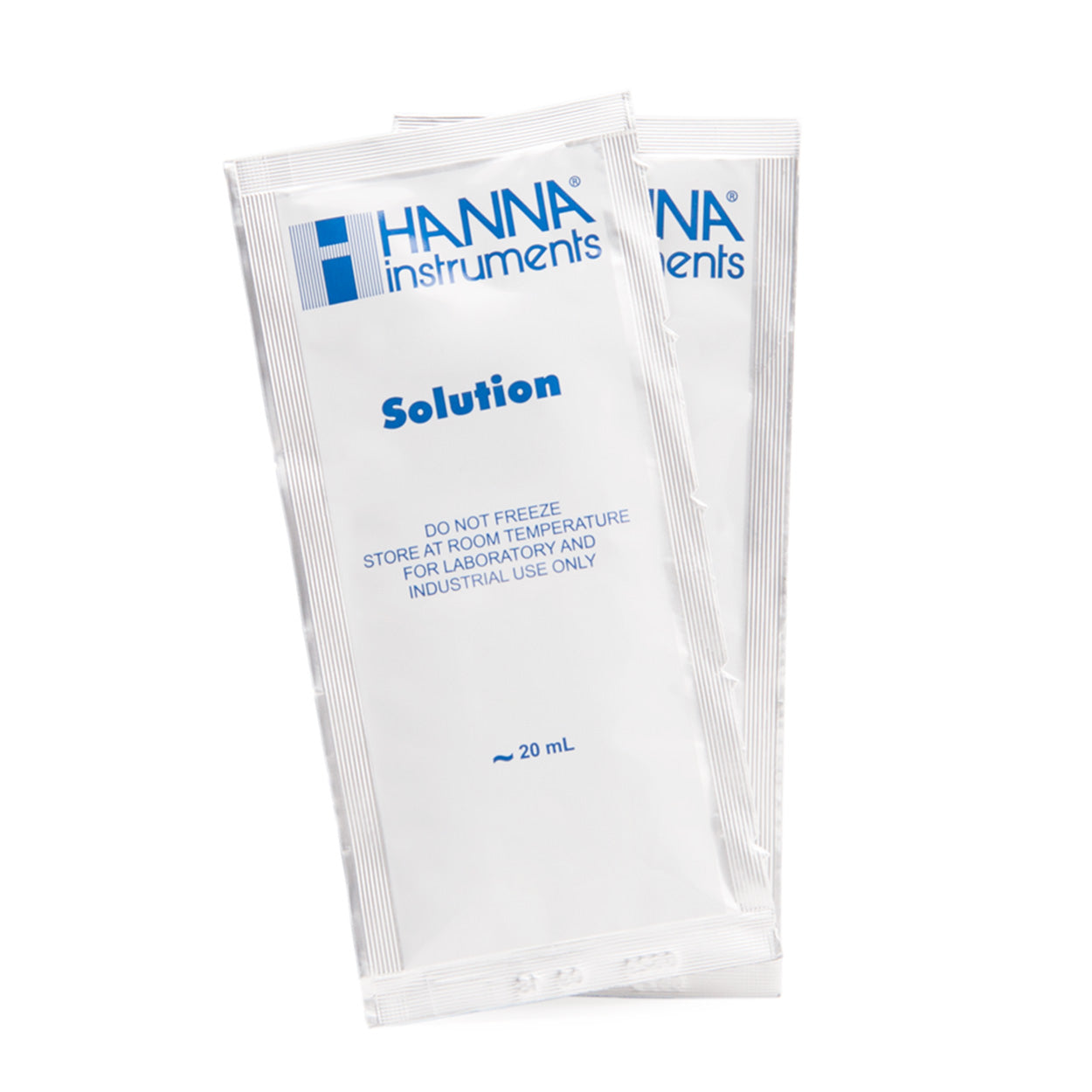 Sachets de 20 ml de la solution de calibration Hanna HI70024P à 35 ppt