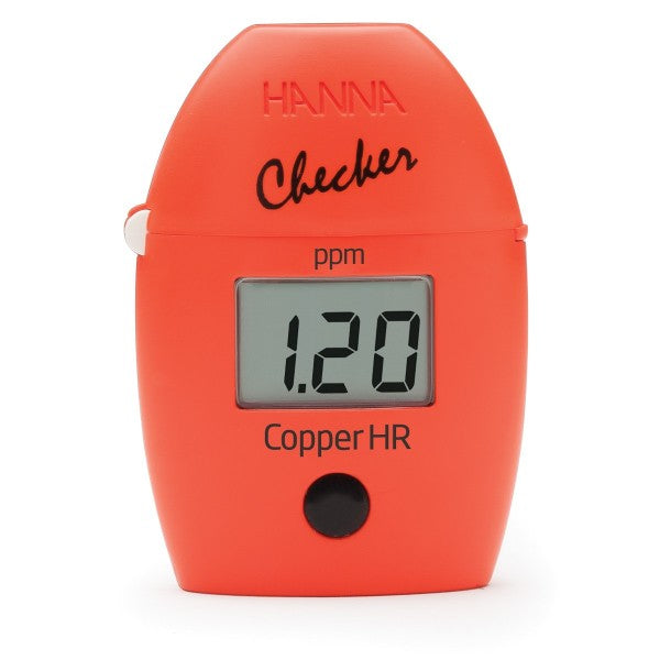 Hanna Checker Cuivre (High Range) HI-702 - Analyse précise et rapide des niveaux de cuivre