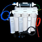 100GPD 5 Stage RO-DI System Cartouche Blanche – Osmoseur/Désionisateur 5 Étapes