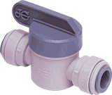 QuickConnect Valve 3-8" T Entrée x 3-8" T Sorti